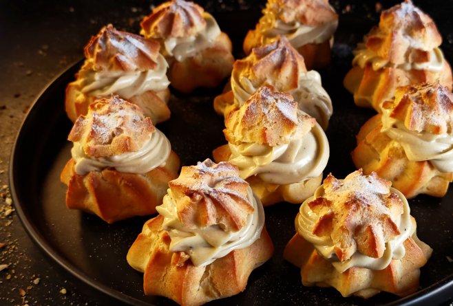 Mini eclere cu cremă de fistic - Desertul delicios care te va cuceri