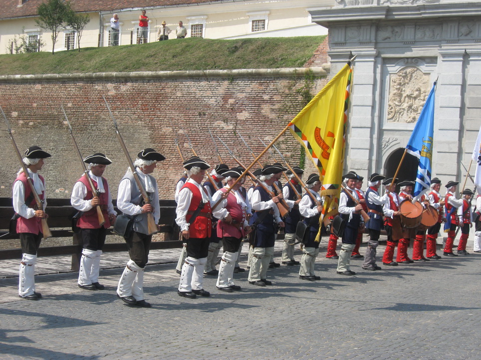 Schimbarea garzii la Cetataea din Alba-Iulia