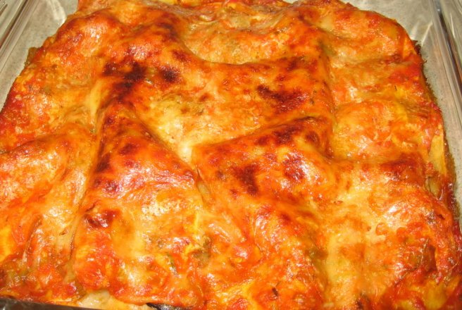 Lasagna cu vinete si dovlecei