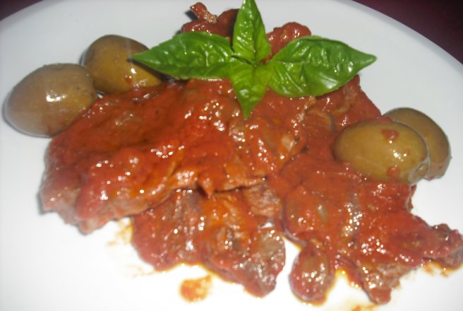 Carne alla pizzaiola