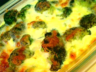 Brocolli gratinat