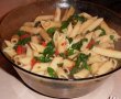 Penne cu spanac si rosii-3