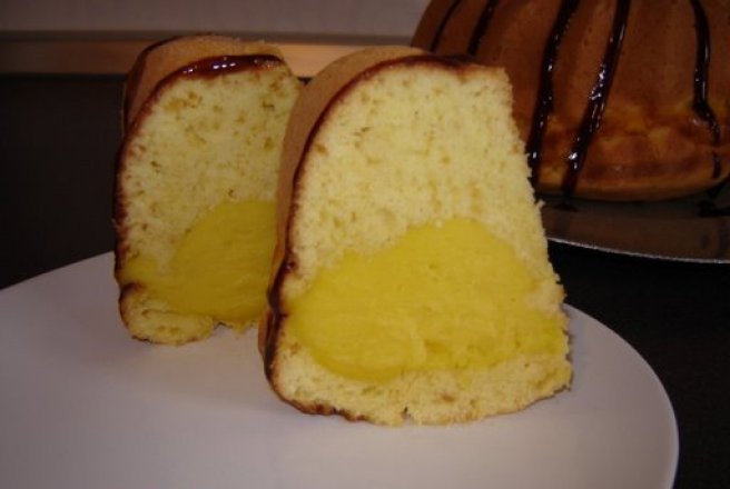 Ciambella cu crema de lamaie