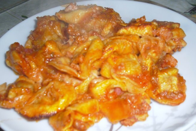 Tortellini cu ragù la cuptor