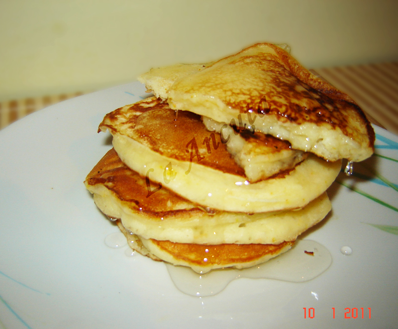 Pancakes cu ricotta