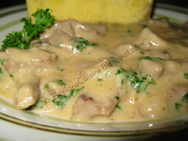 Boeuf Stroganoff