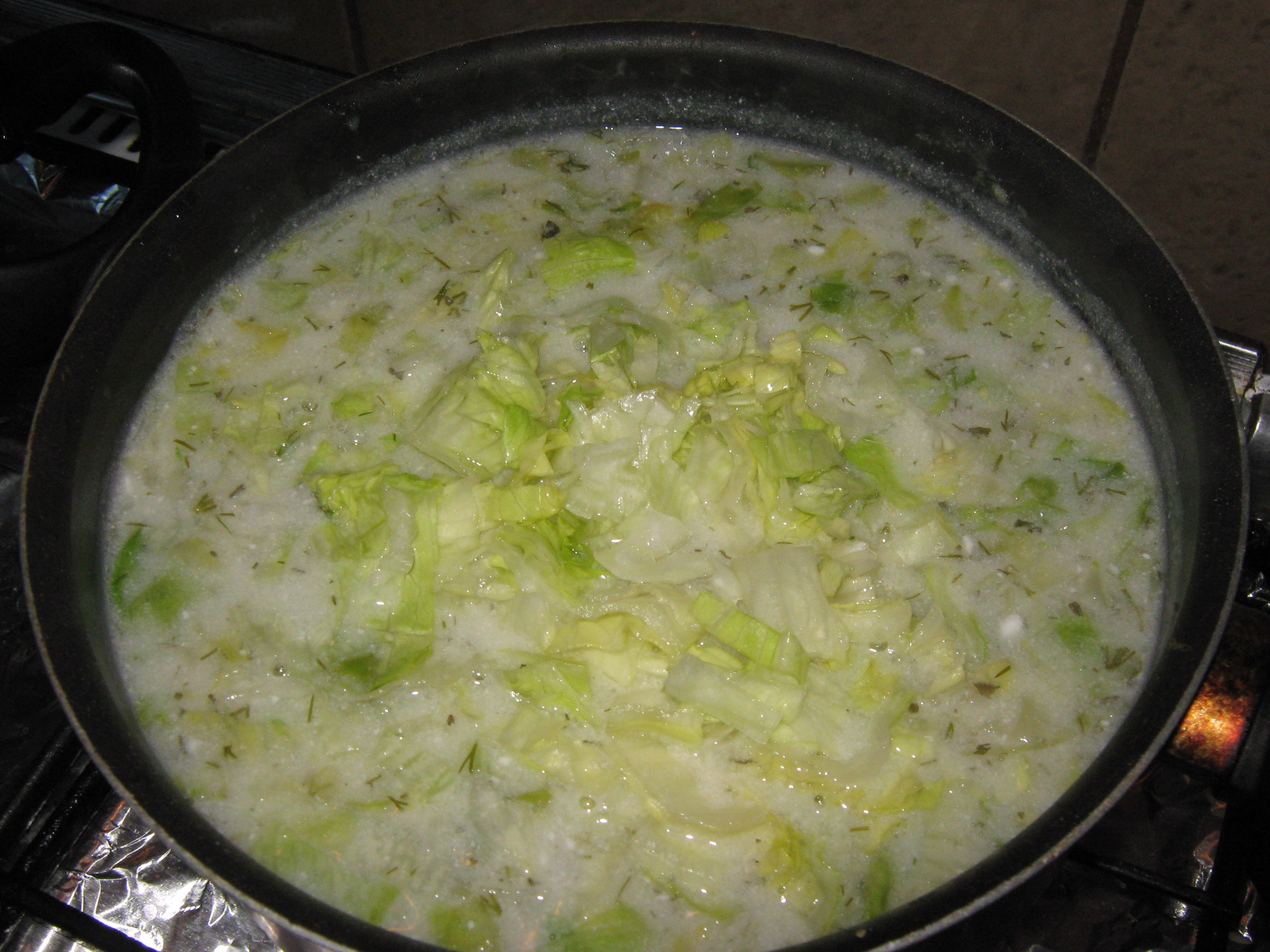 Ciorbita de salata verde