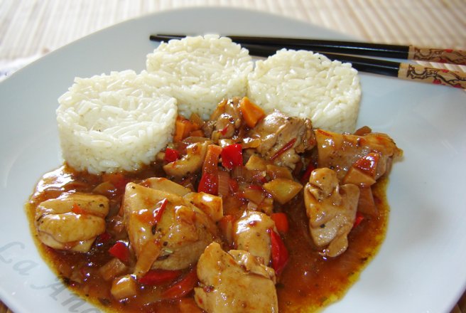 Pui cu curry