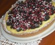 Tarta cu crema de vanilie si fructe de padure-2