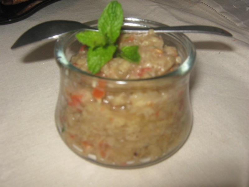 Salata de vinete piscacioasa