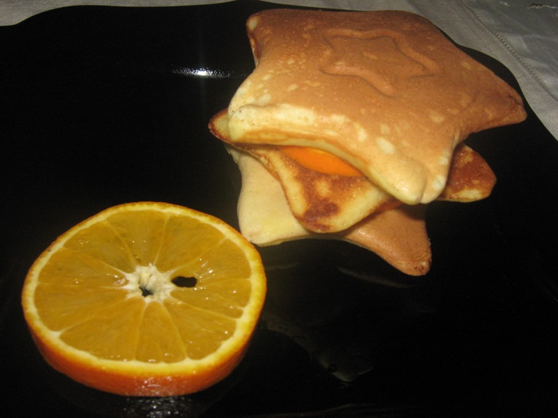 Stelele de dimineata (pancake cu banane)