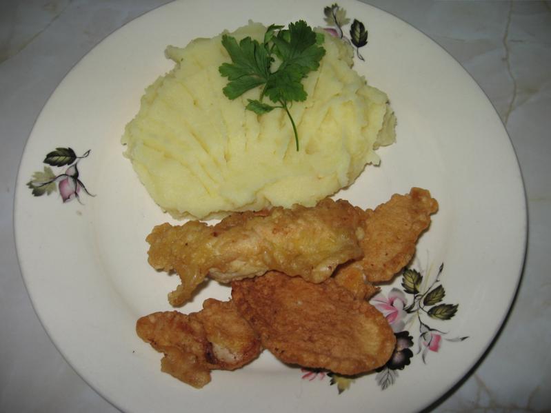 Chicken Fingers - (sau Piept de pui pane a la Ciobeni)