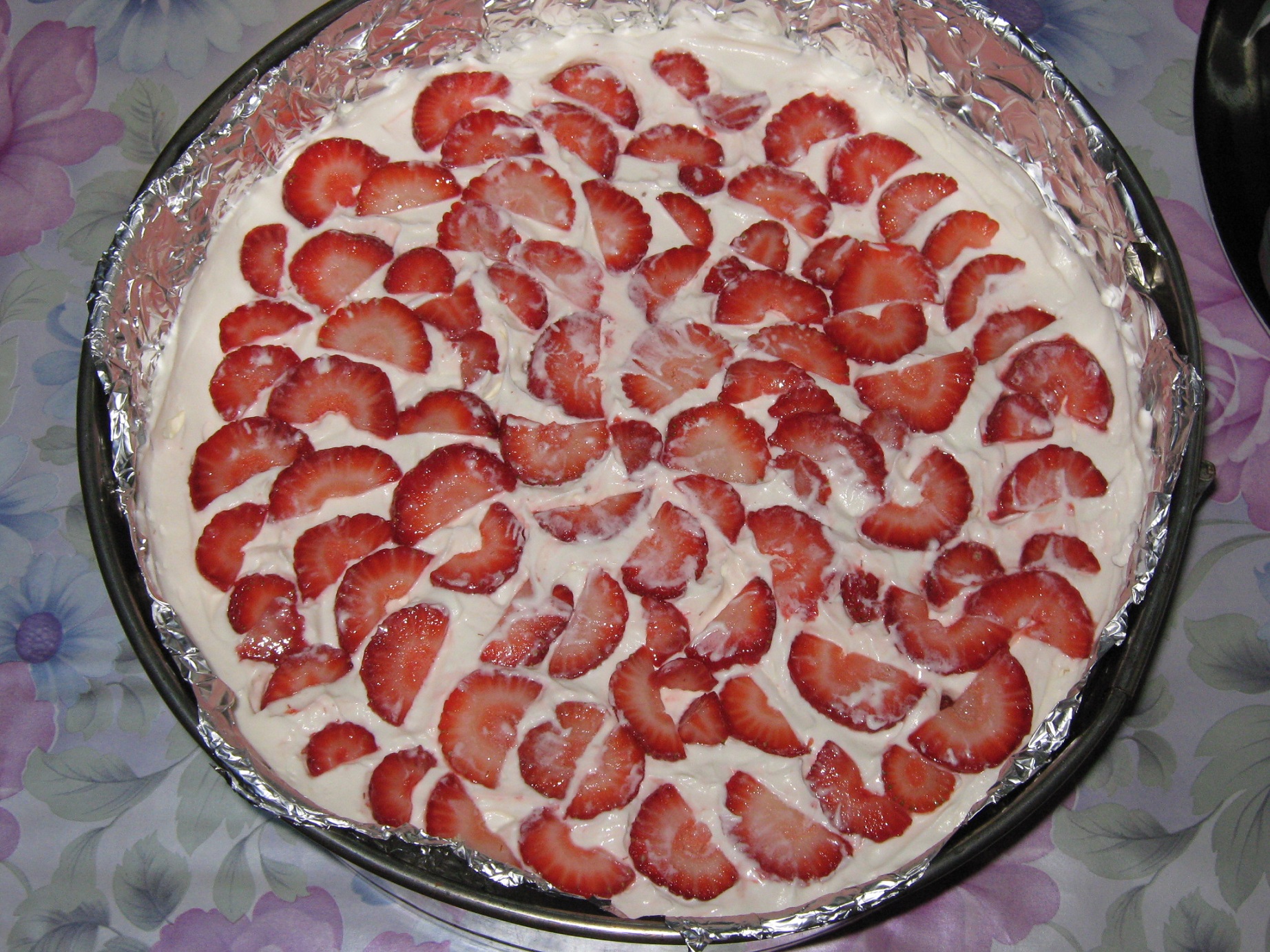 Cheesecake cu capsuni