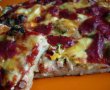 Pizza cu blat din paine-4