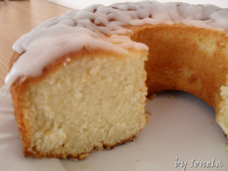 Guguluf cu lamaie-Lemon Pound Cake