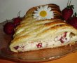 Strudel cu branza de vaci si merisoare-5