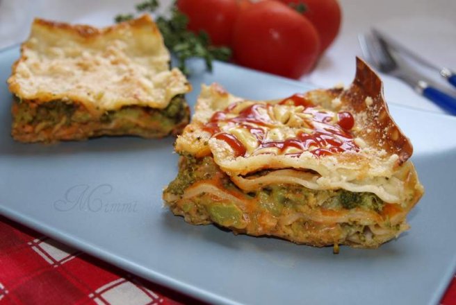 Lasagna cu brocoli