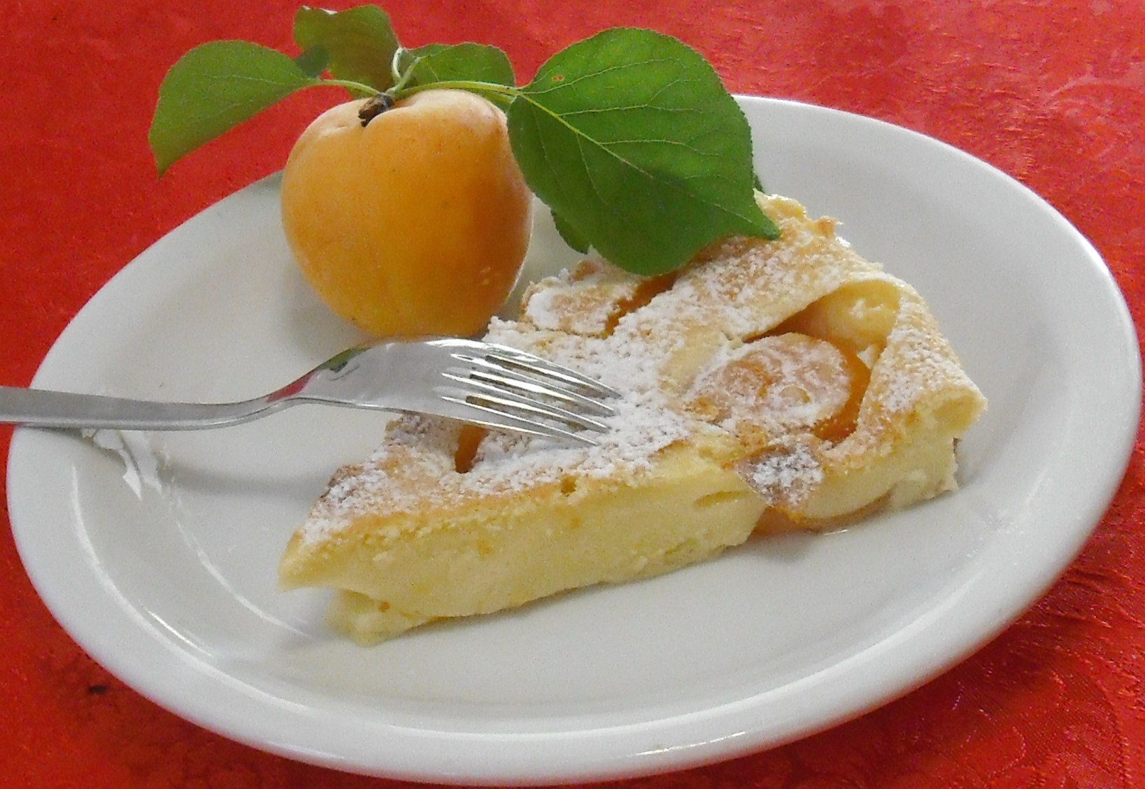 Clafoutis cu caise