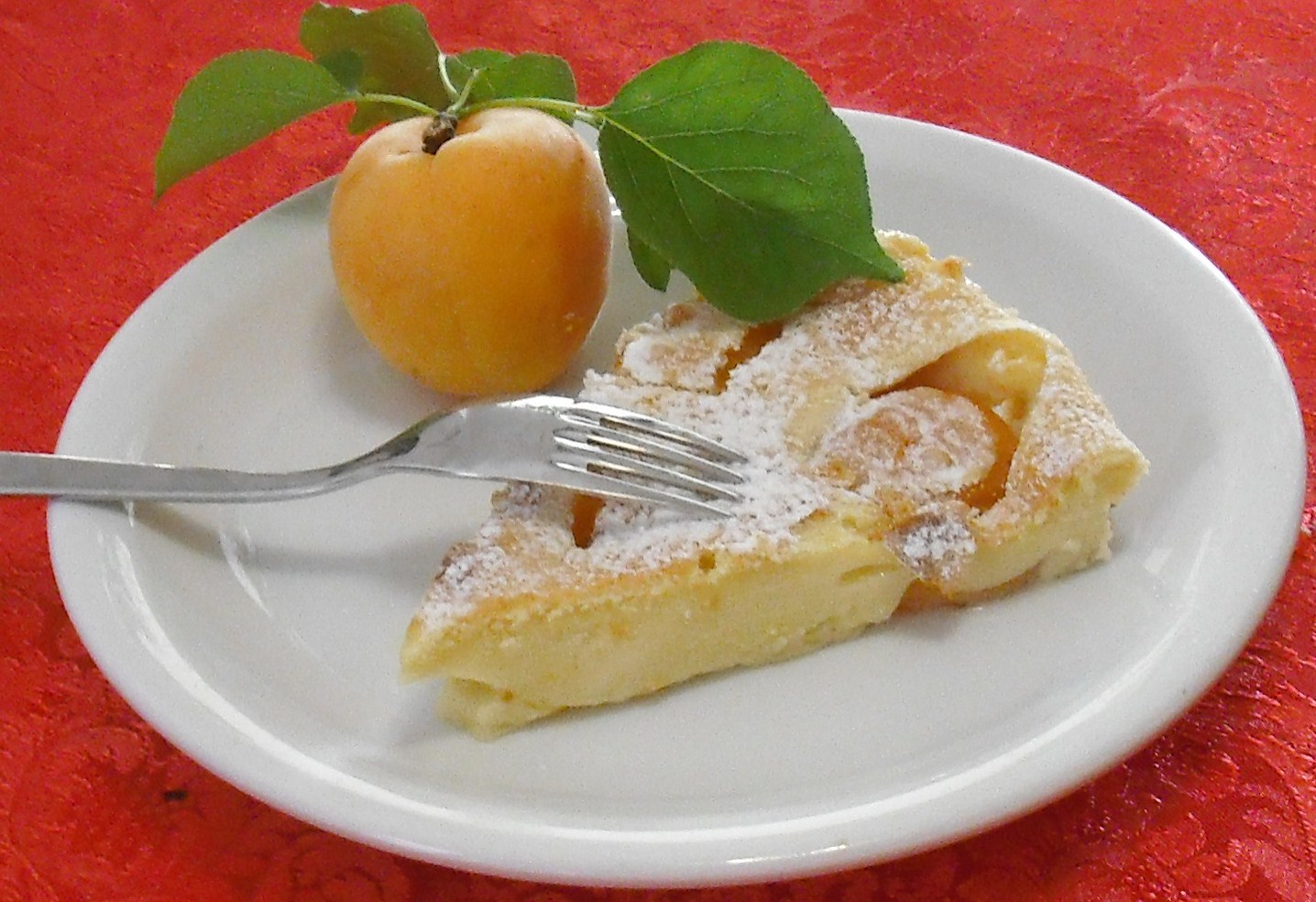 Clafoutis cu caise