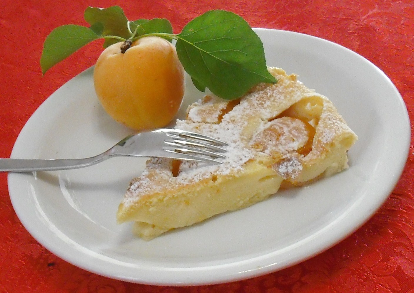 Clafoutis cu caise