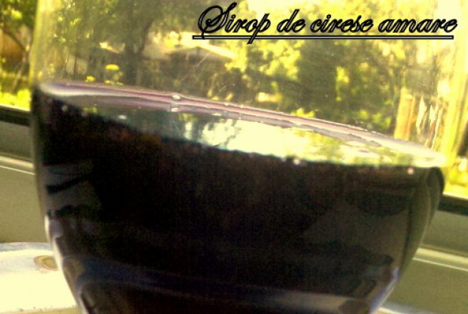 Sirop de cirese negre