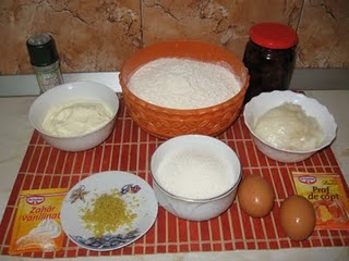 Prajitura ( tarta) cu visine (2)