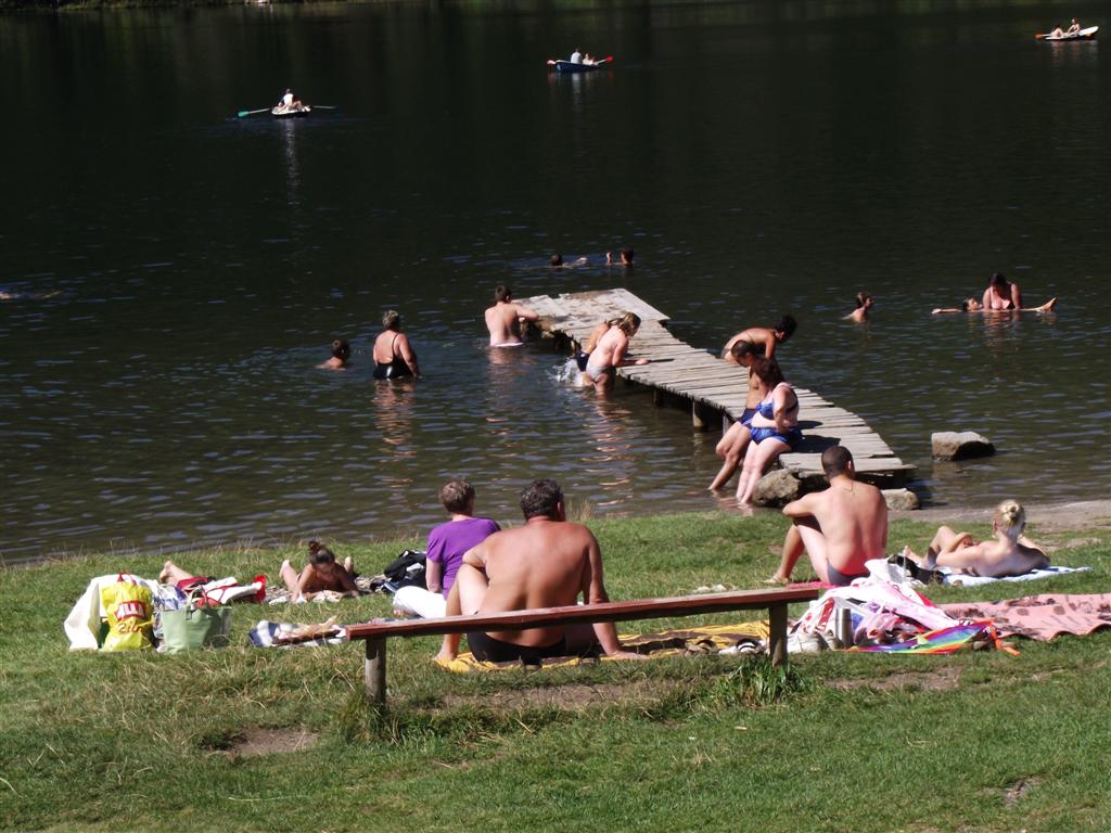 Peisaj mirific la Lacul Sfânta Ana