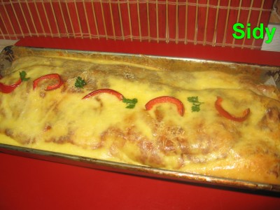 Rulada aperitiv calda