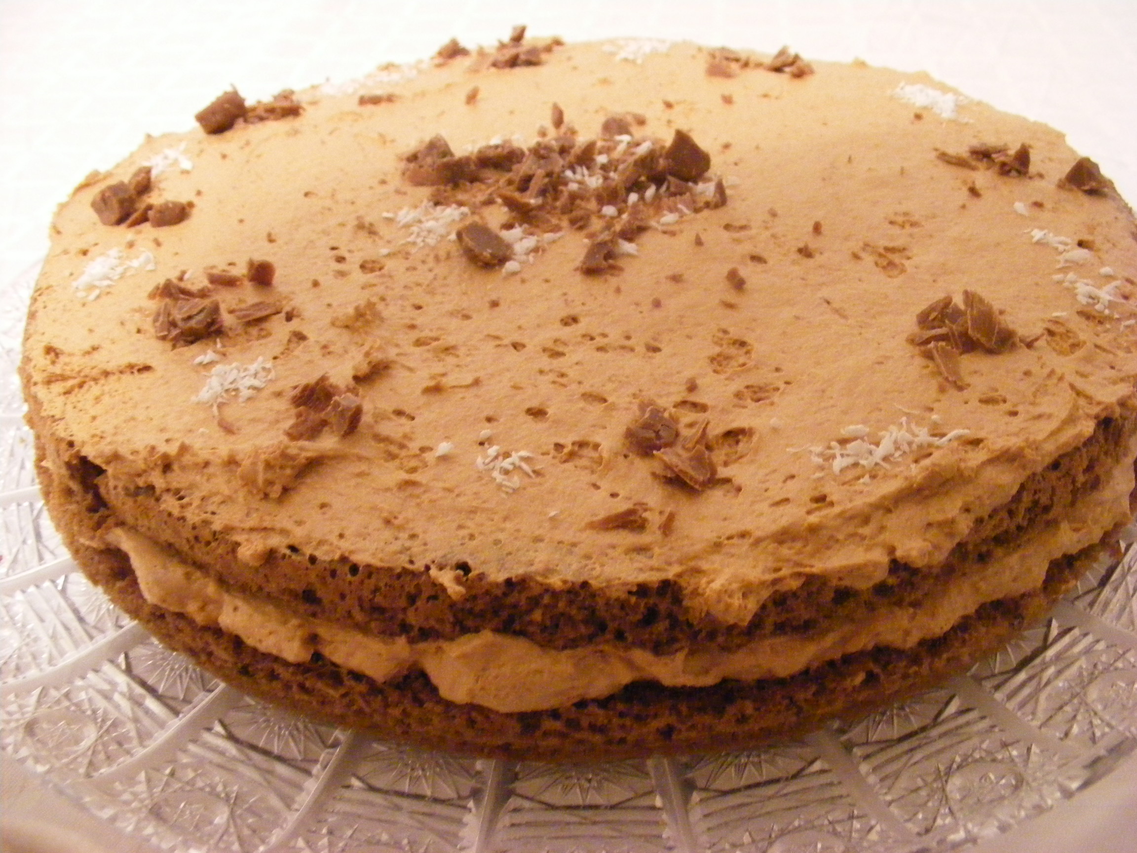 Tort cu crema caramel