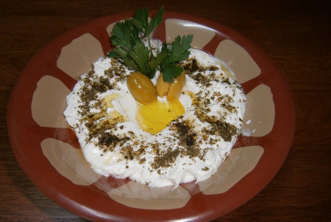 "Labaneh" cu za'atar