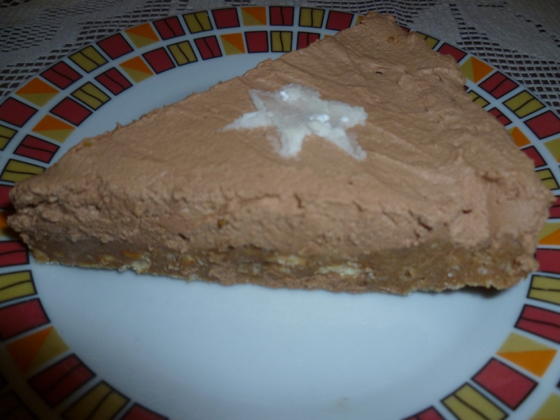 Ciocolatina cu blat de biscuiti