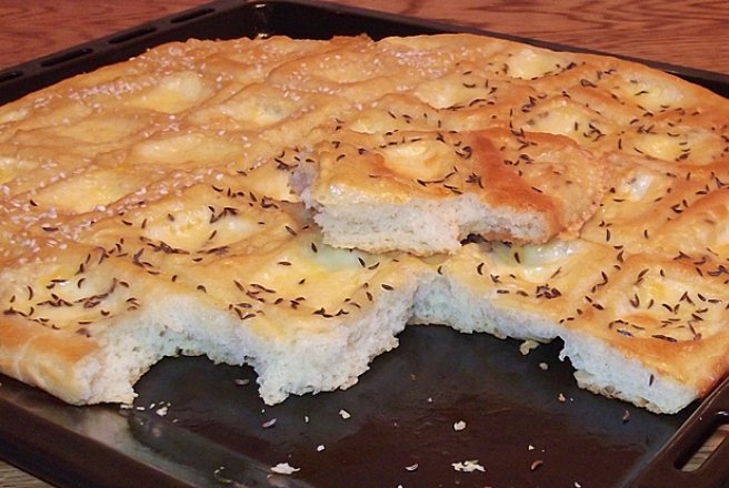 Focaccia cu cascaval