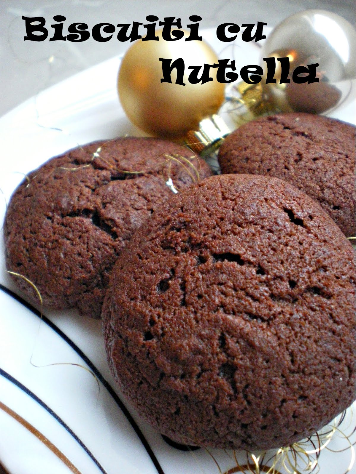 Biscuiti cu Nutella