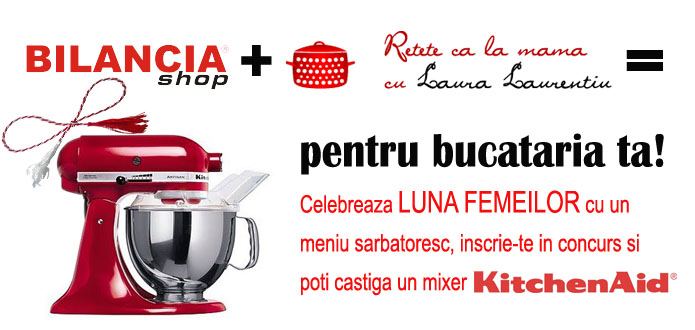 Concursul KitchenAid de Martisor, in curand dam startul inscrierilor!