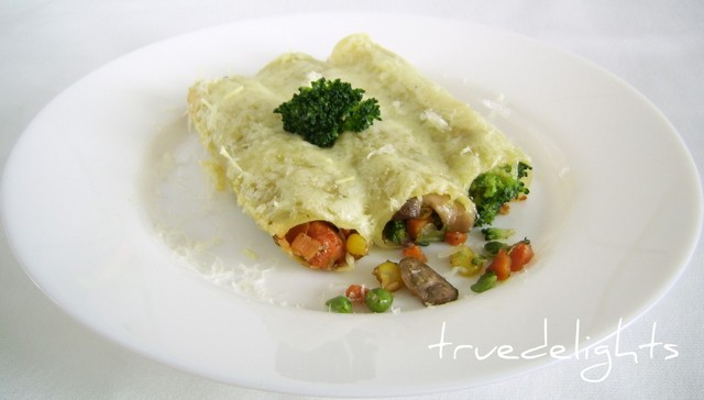 Cannelloni cu legume - de post