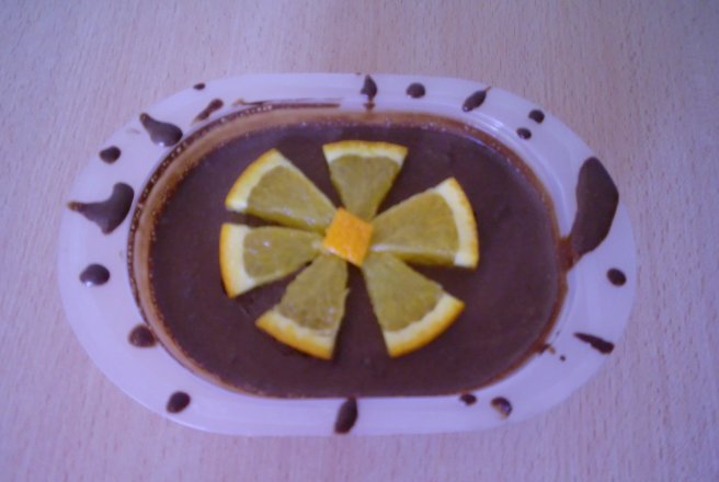 Crema de chocolate negro con naranja   (Crema de ciocolata amaruie cu portocala)