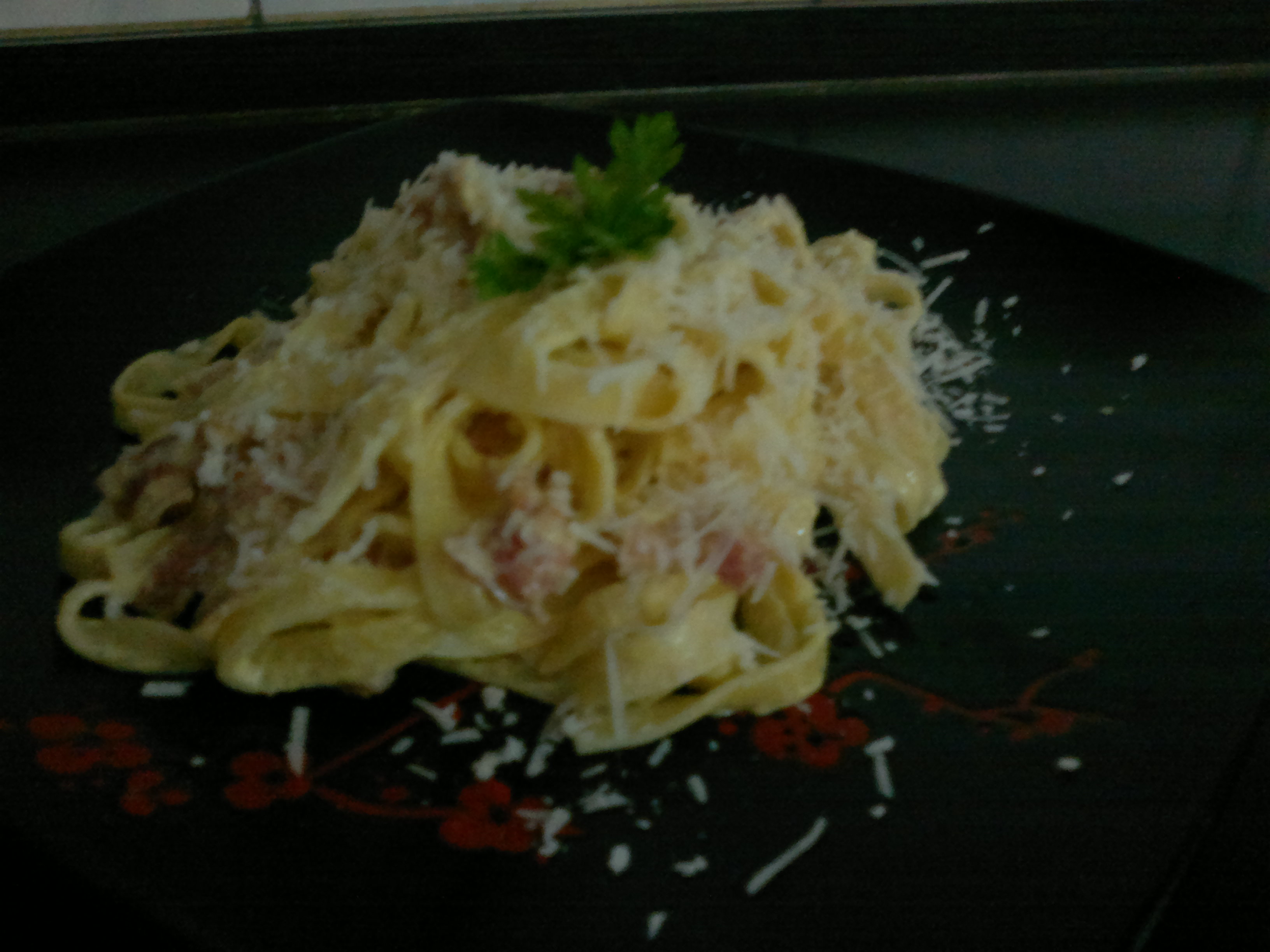 Paste carbonara