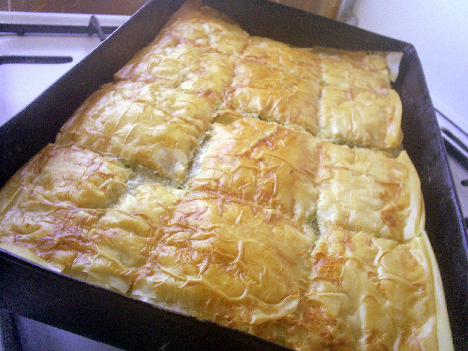 Spanakopita (Placinta cu spanac)