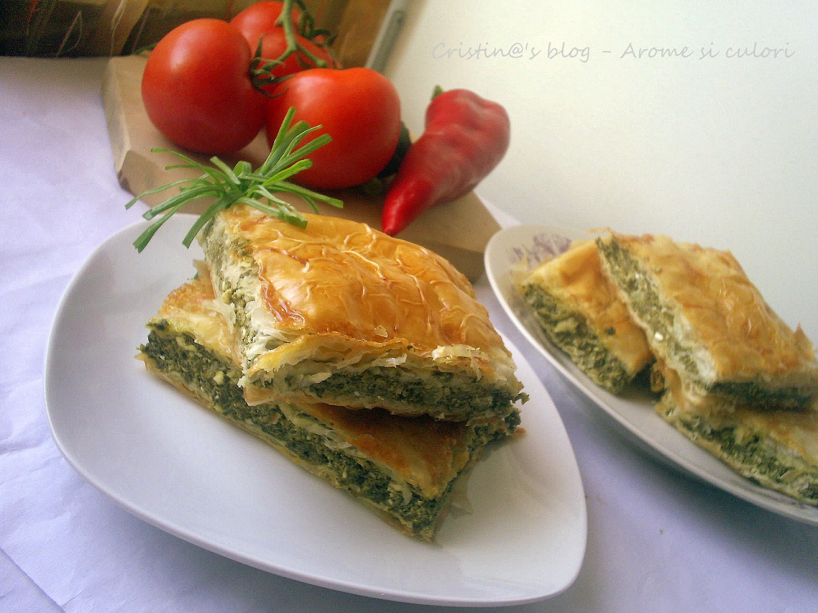 Spanakopita (Placinta cu spanac)