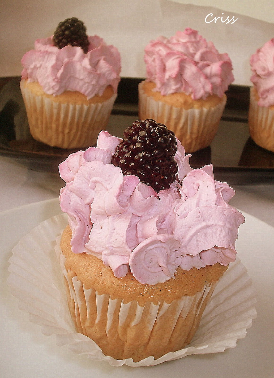 Pink cupcakes