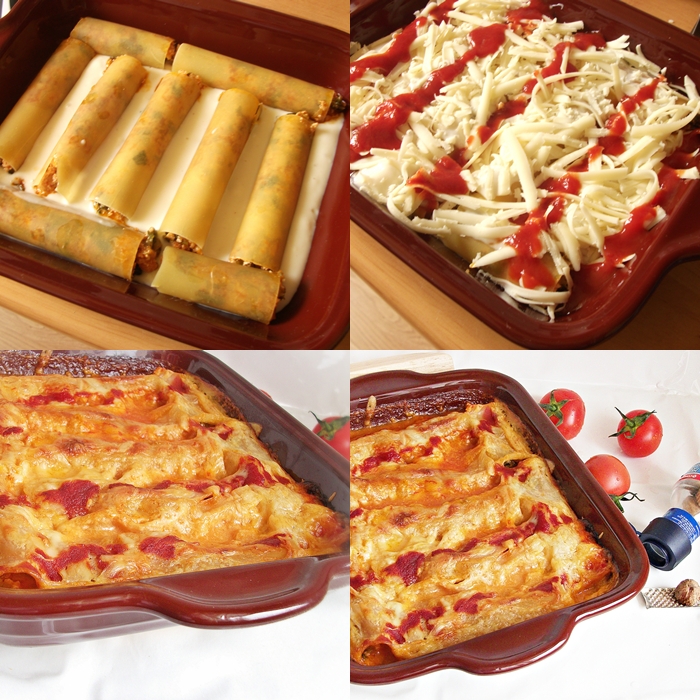 Cannelloni cu pui