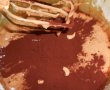 Tort cu fructe si  frosting de cacao-0