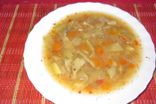 Ciorba de pastai (fasole galbena)