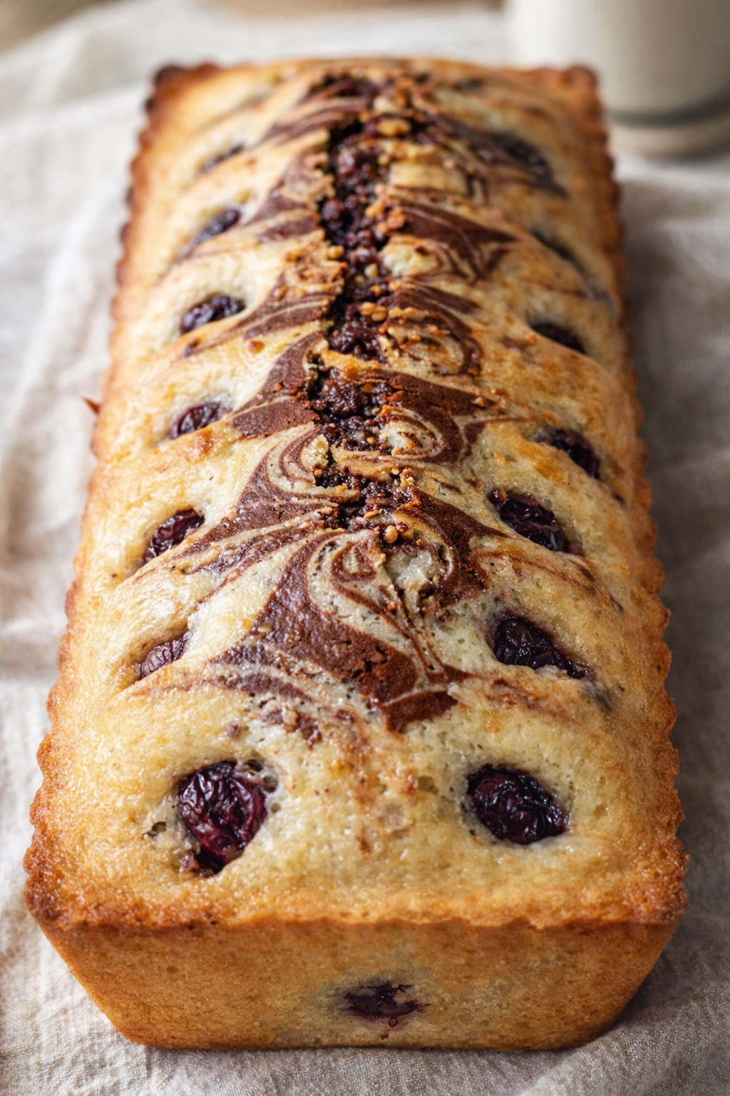 Desert chec de post cu cirese