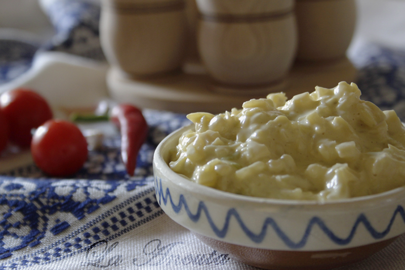 Salata de fasole verde cu maioneza