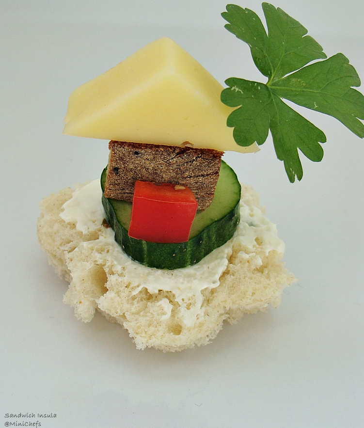 Sandwich-uri pentru copii:Insula