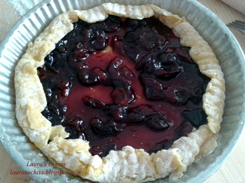 Crumble cu dulceata de prune