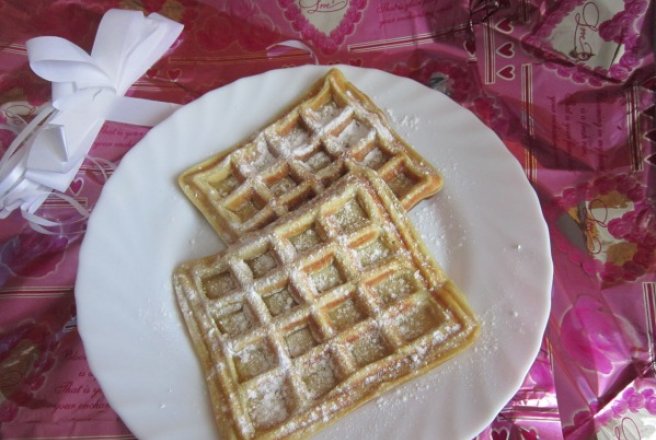 Waffels (vafe - reteta olandeza)