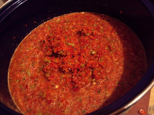 Red chilli chutney