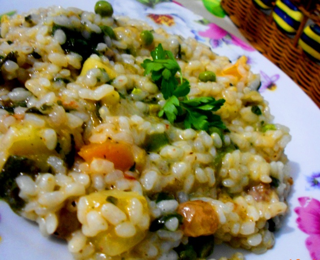 Orez cu legume